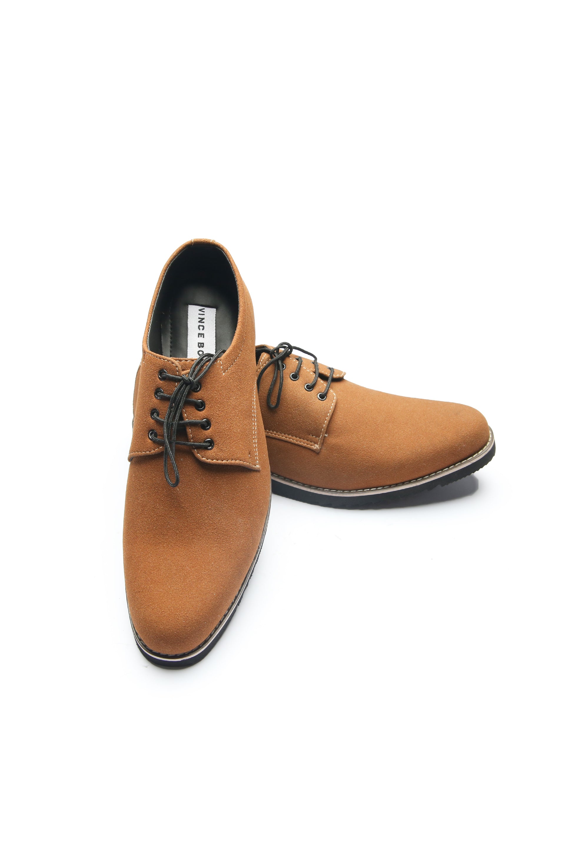 Leather neubek dress shoes 5817