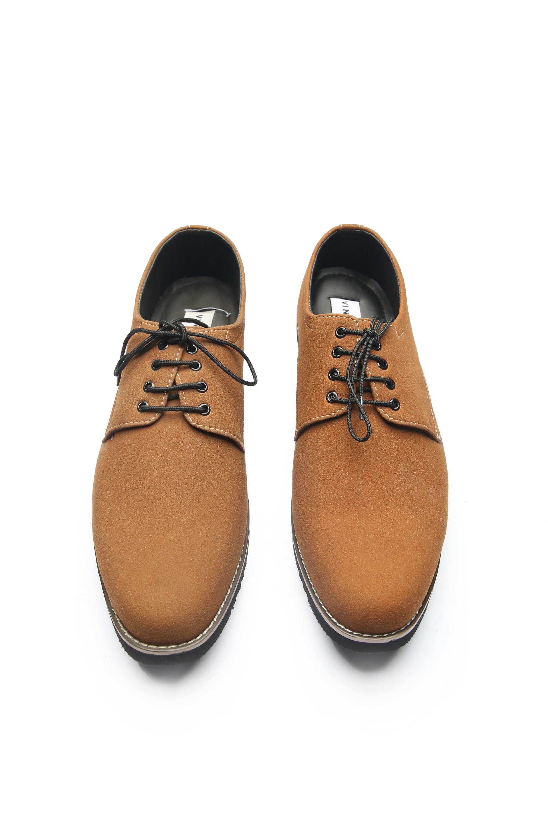 Leather neubek dress shoes 5817