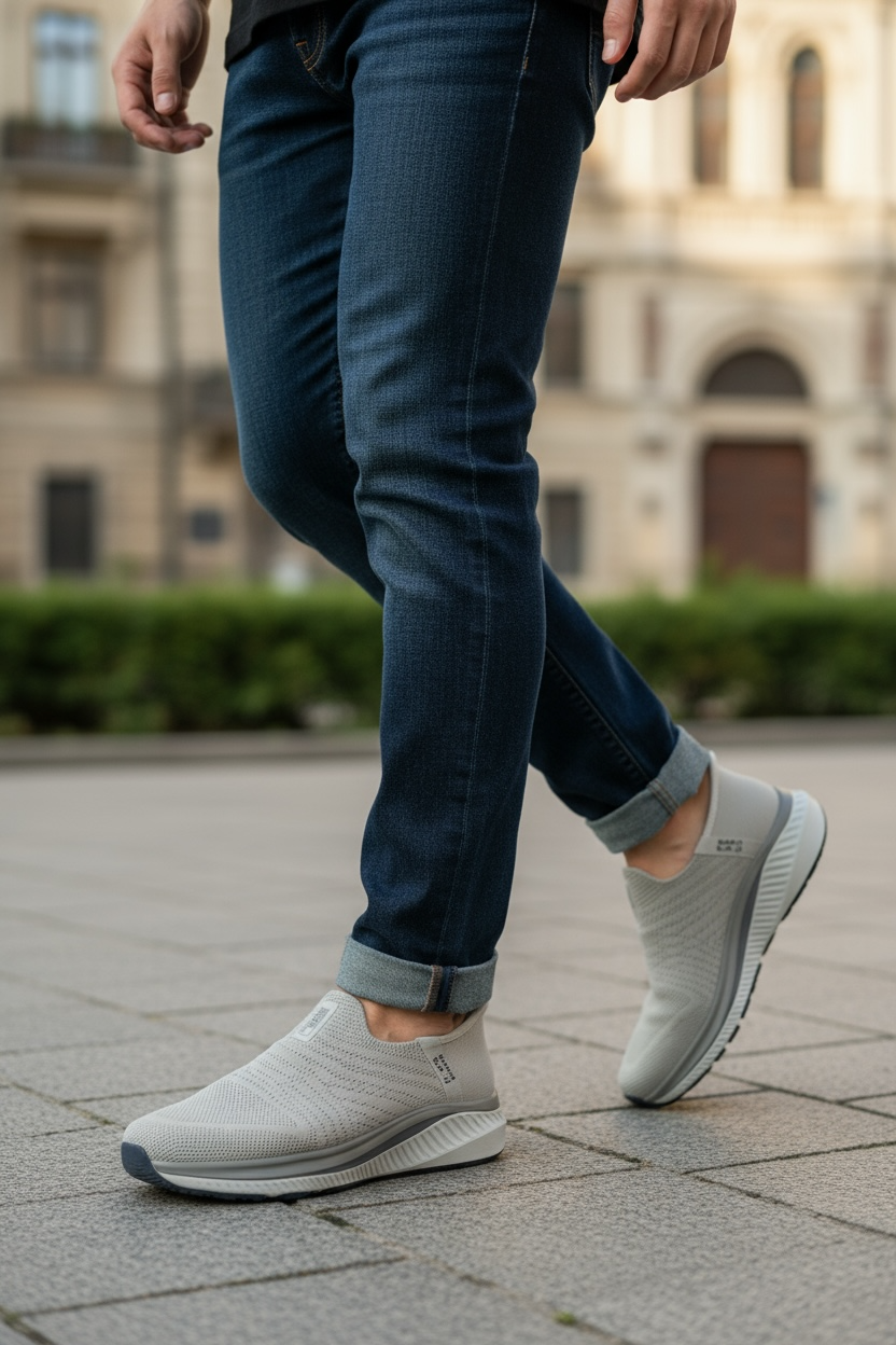 Step into luxury and quality with our Imported slip in sketcher