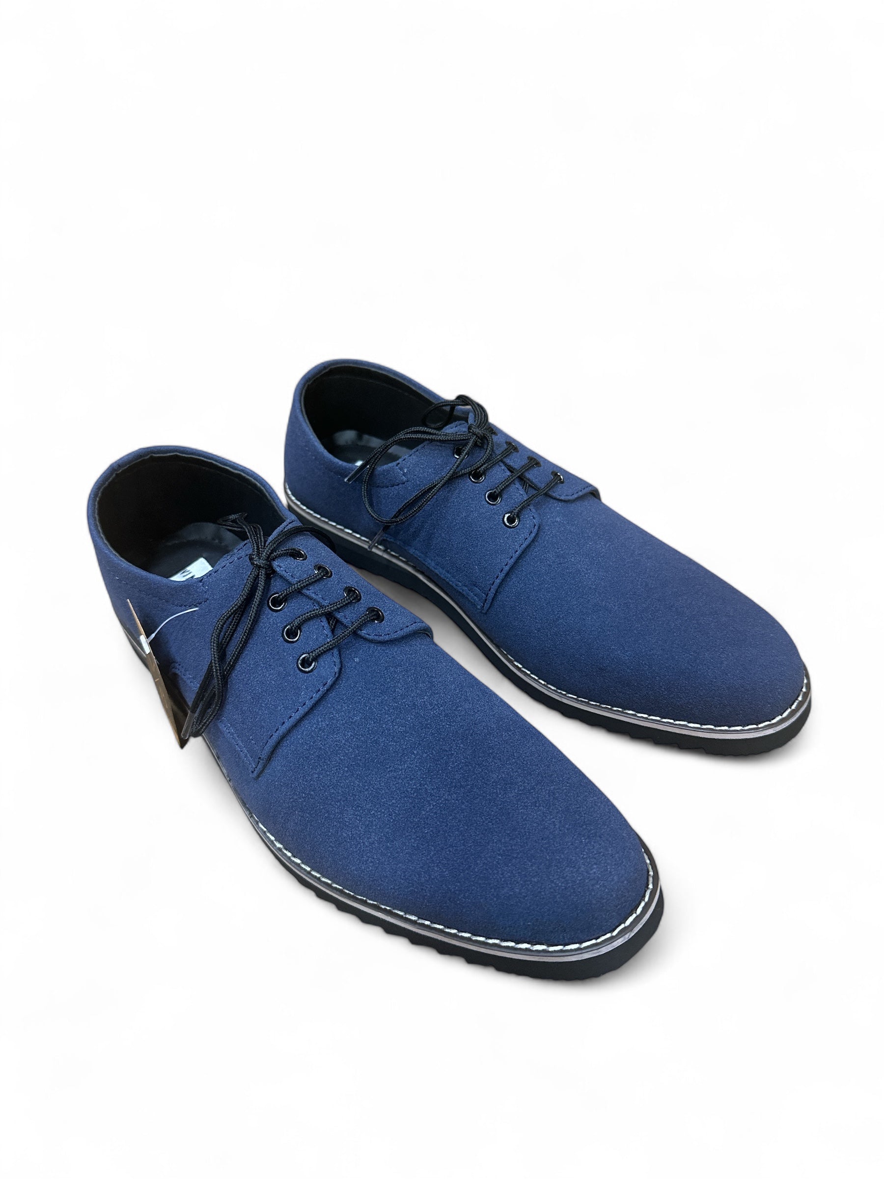 Leather neubek dress shoes 5817