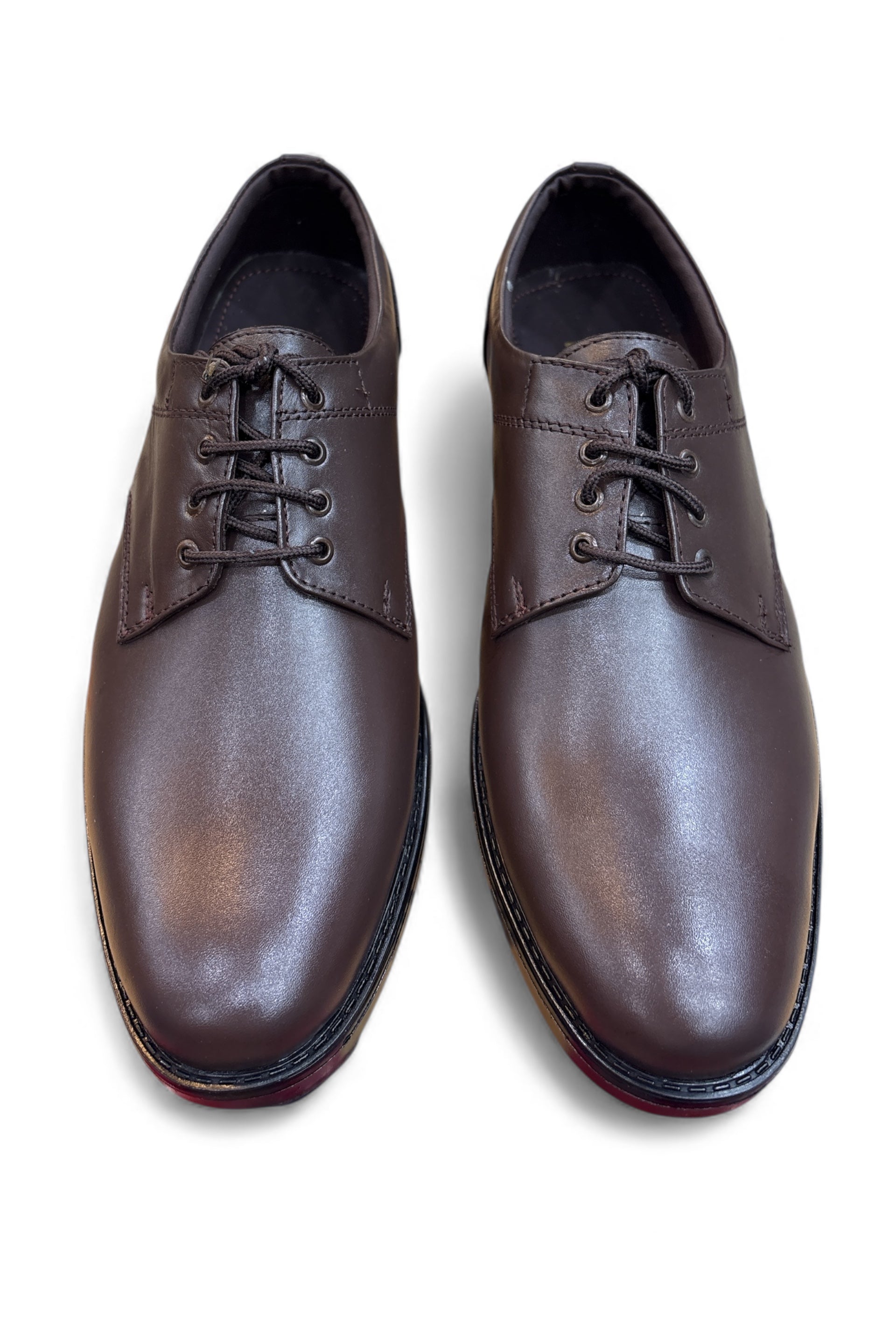 Pure Leather Rubber Sole Shoes 5865