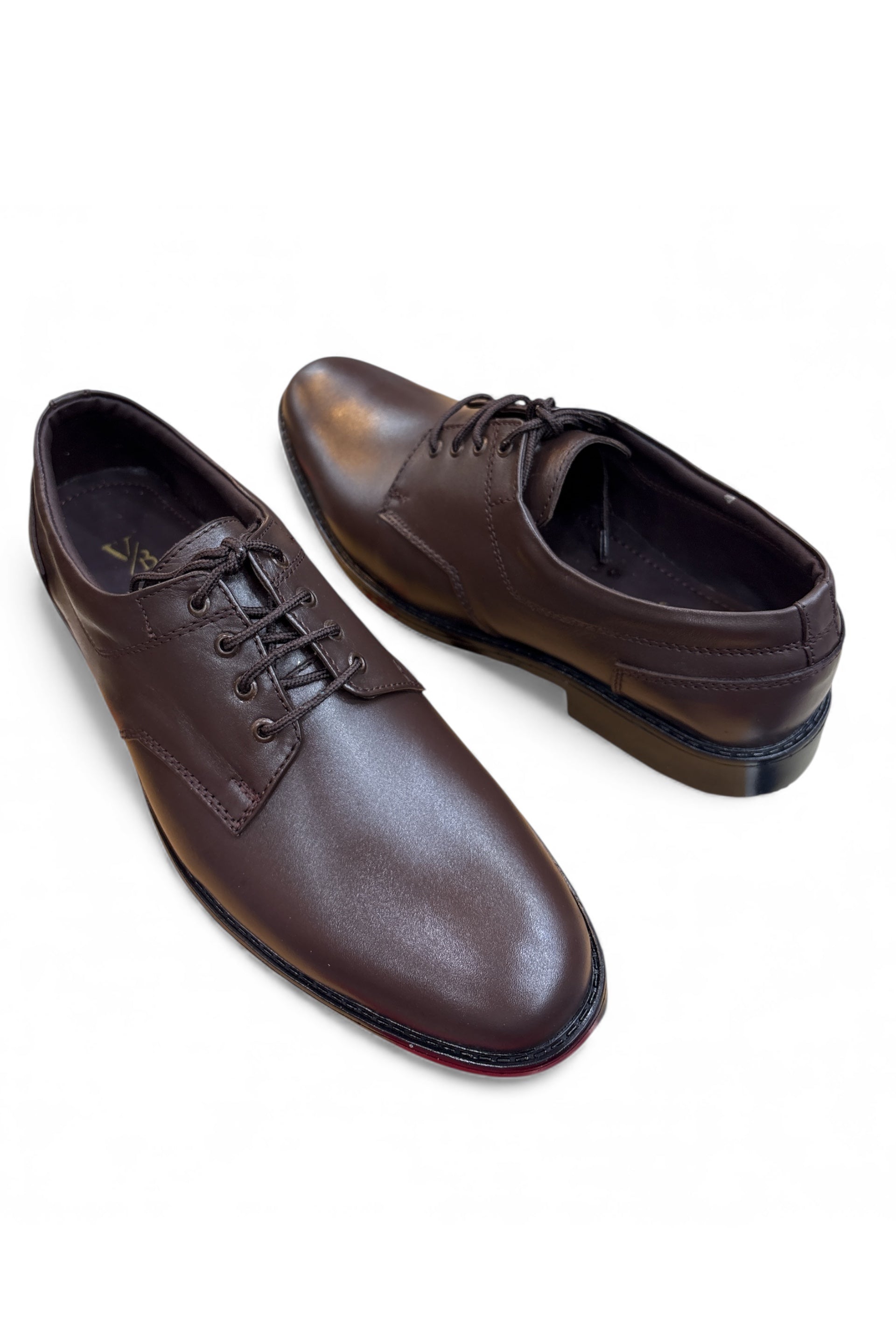 Pure Leather Rubber Sole Shoes 5865