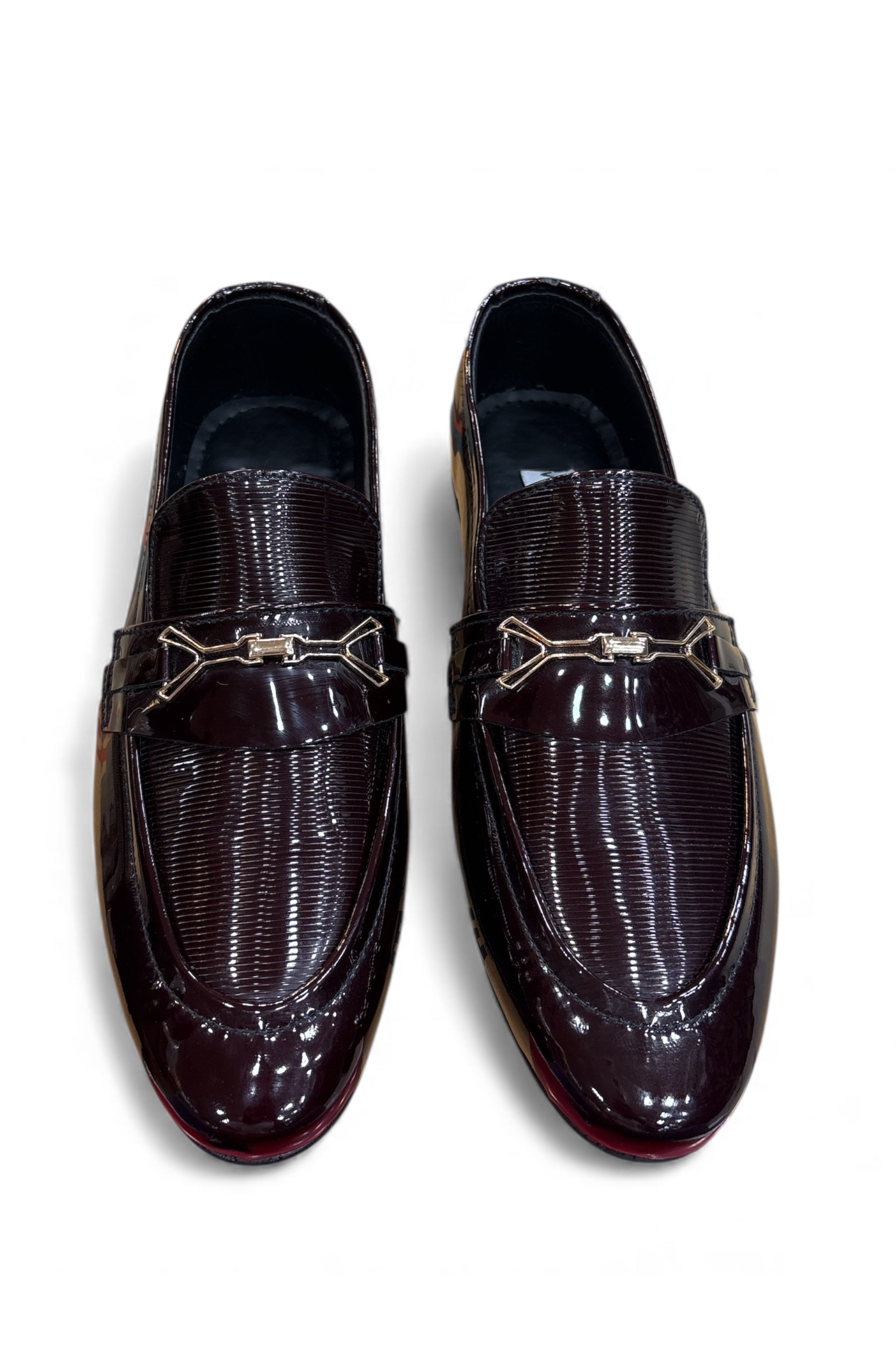 Pure Leather Rubber Sole Shoes 5866