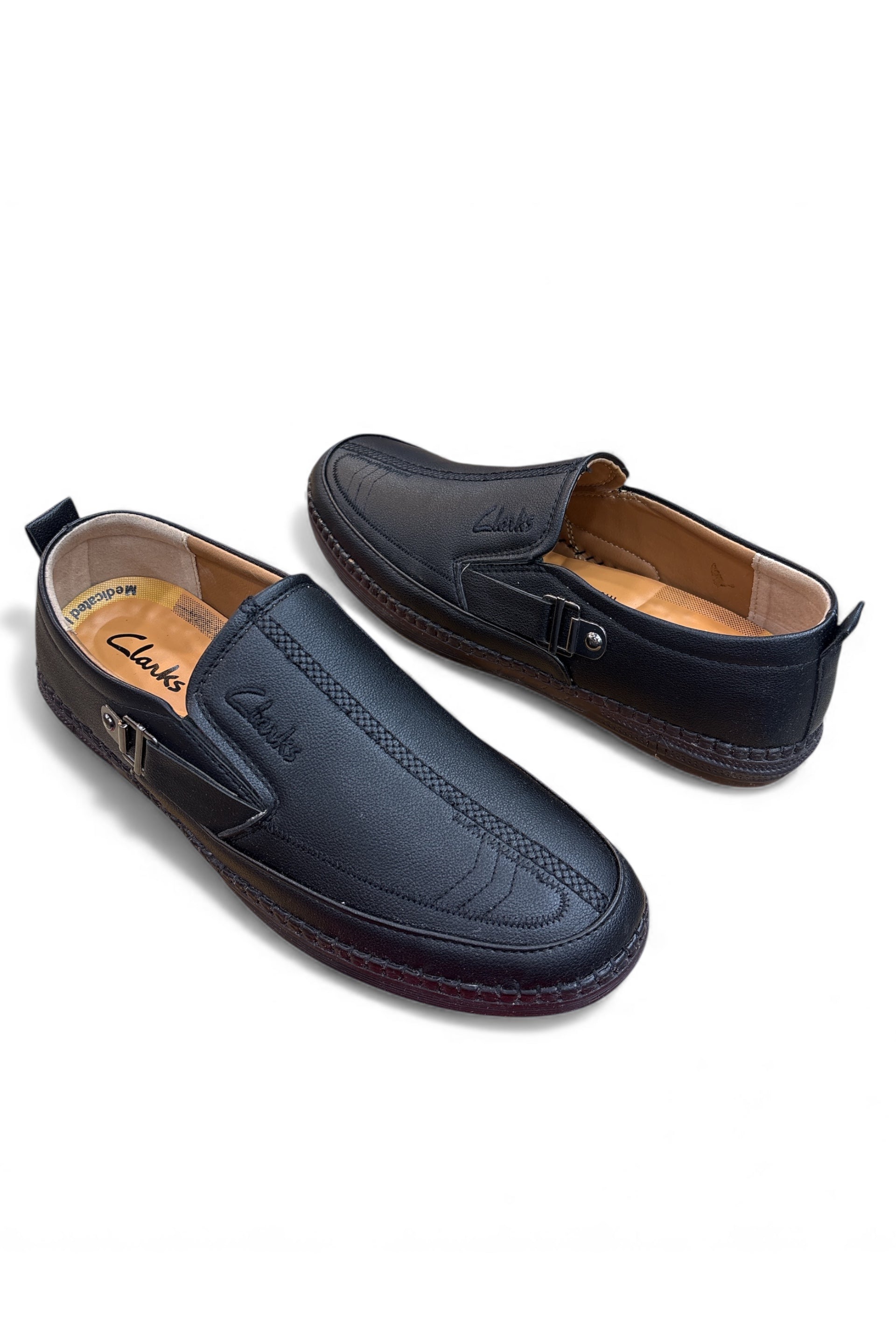 Pure Leather Rubber Sole Shoes 5749