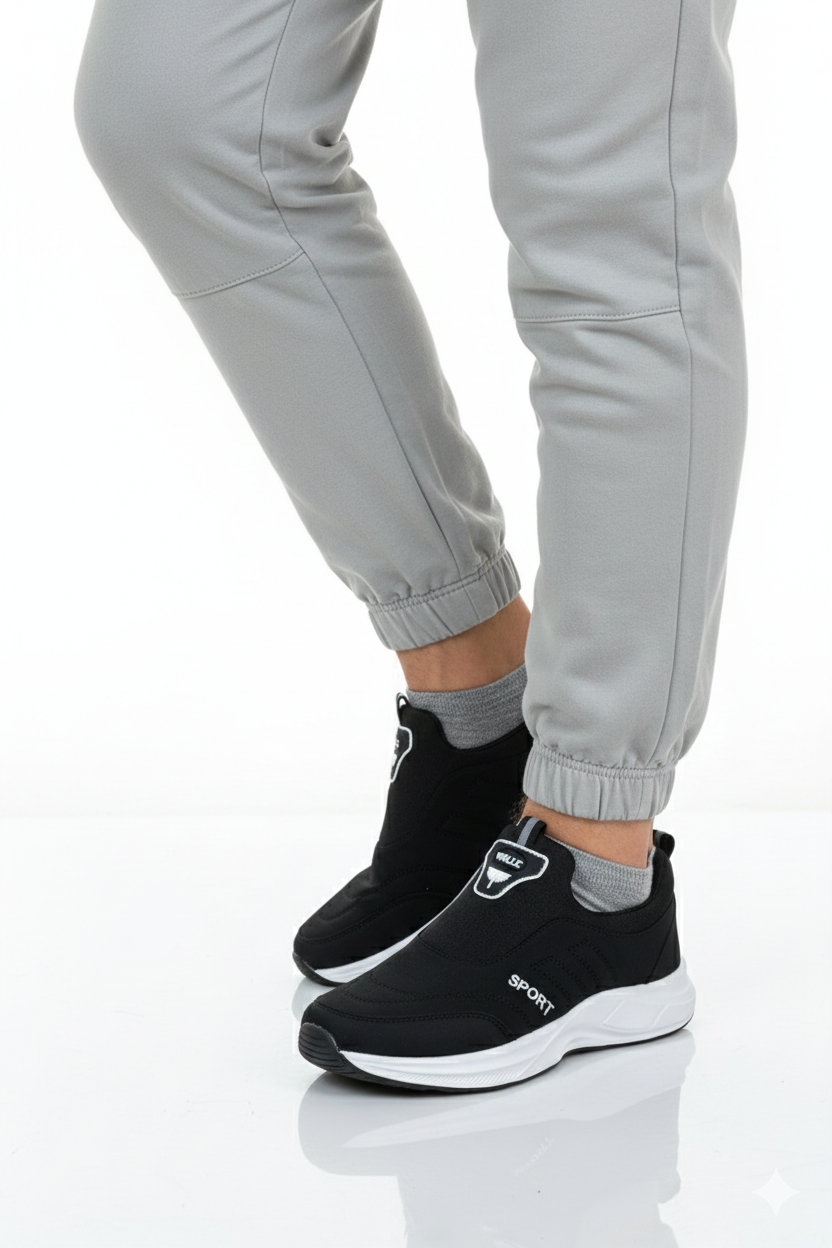 MEN JOGGERS Black 7227
