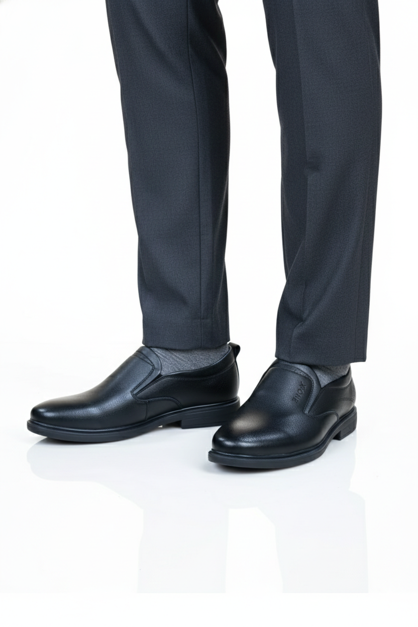 Imported leather wrinkle free dress shoes 5855