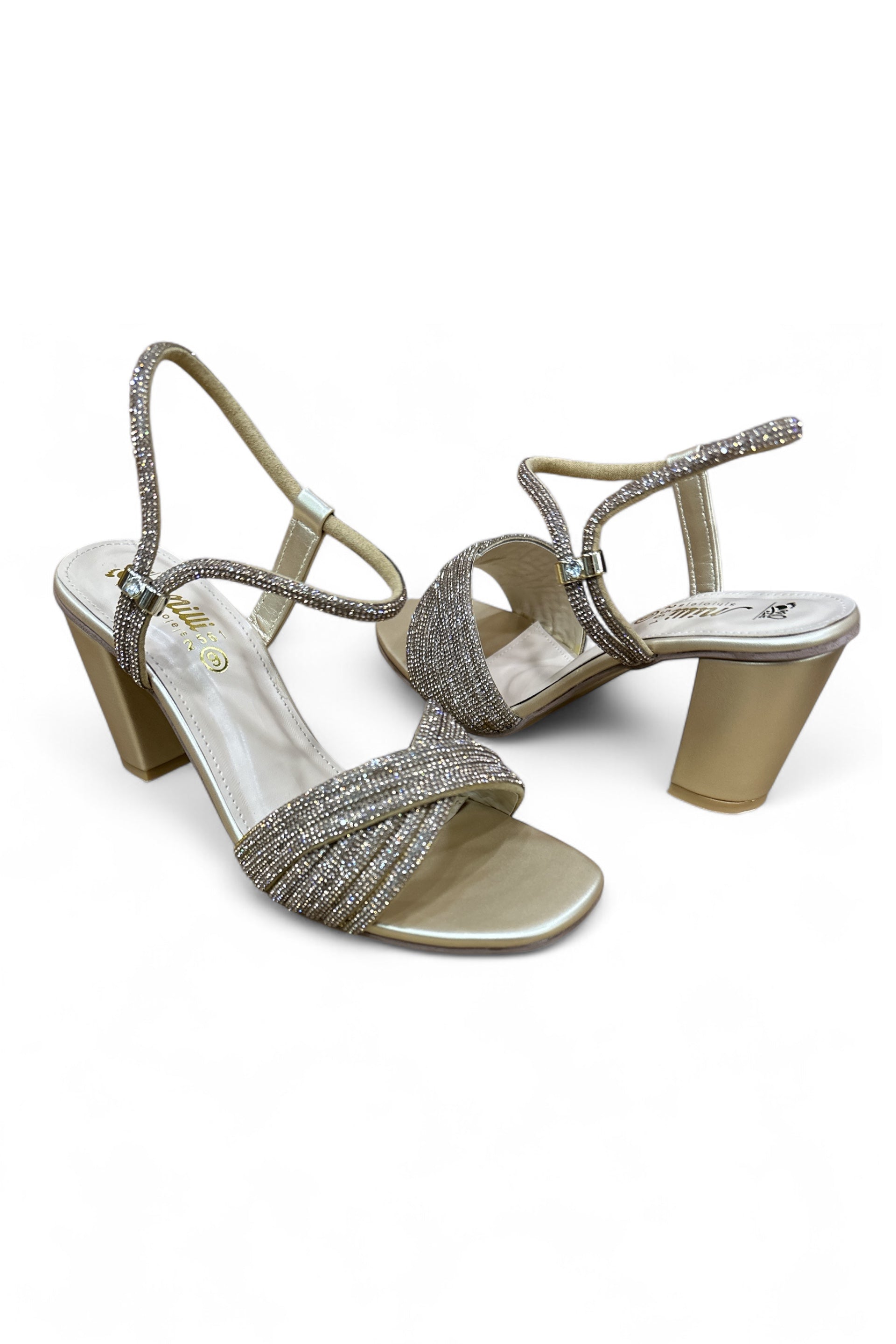 Fancy sandal heel 32114