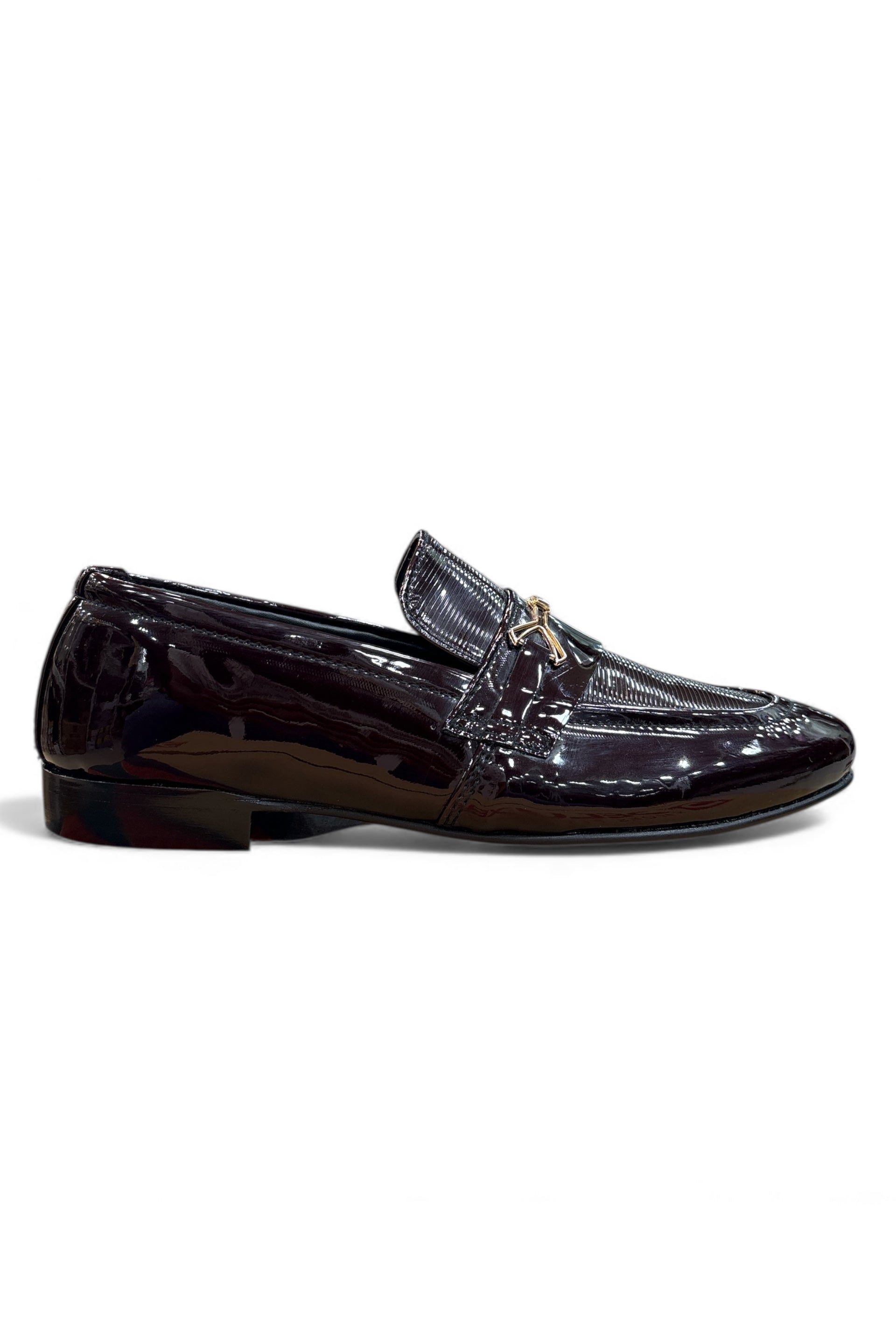 Pure Leather Rubber Sole Shoes 5866