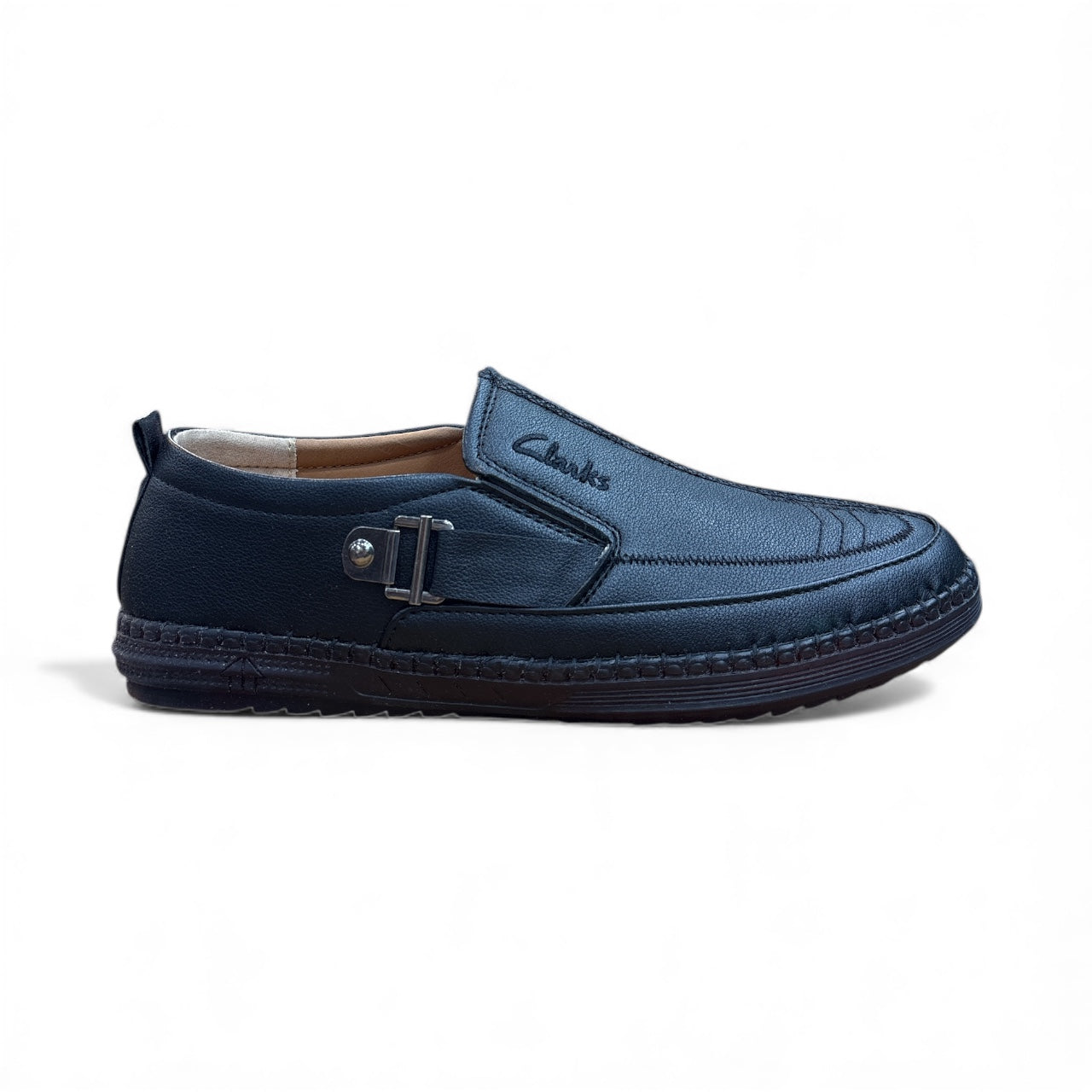 Pure Leather Rubber Sole Shoes 5749